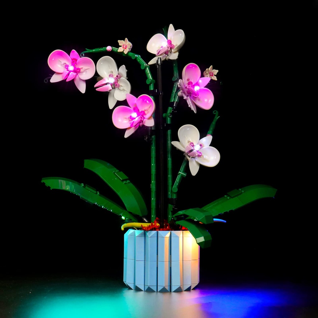 Led Light Set for Lego Orchid, Led Light Kit for Lego 10311 Orchid Botanical Collection