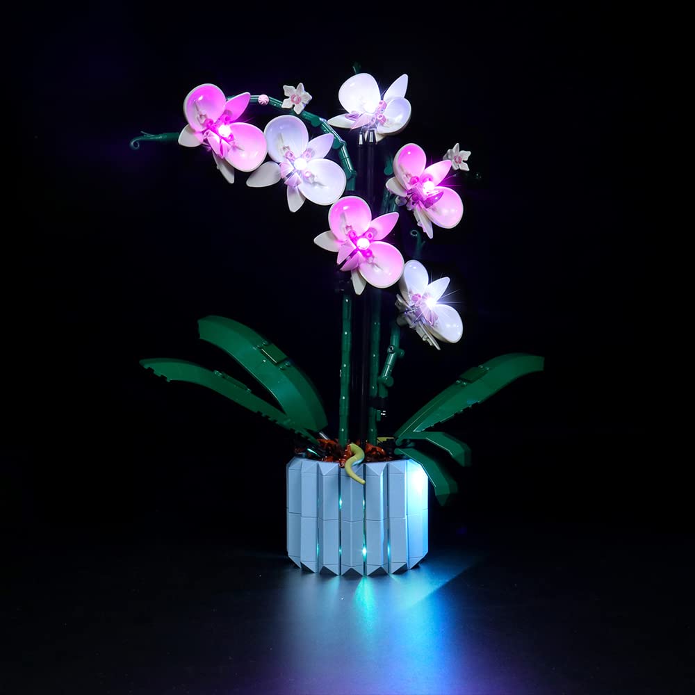 Led Light Set for Lego 10311 Orchid Botanical Collection - Not Include Lego Models