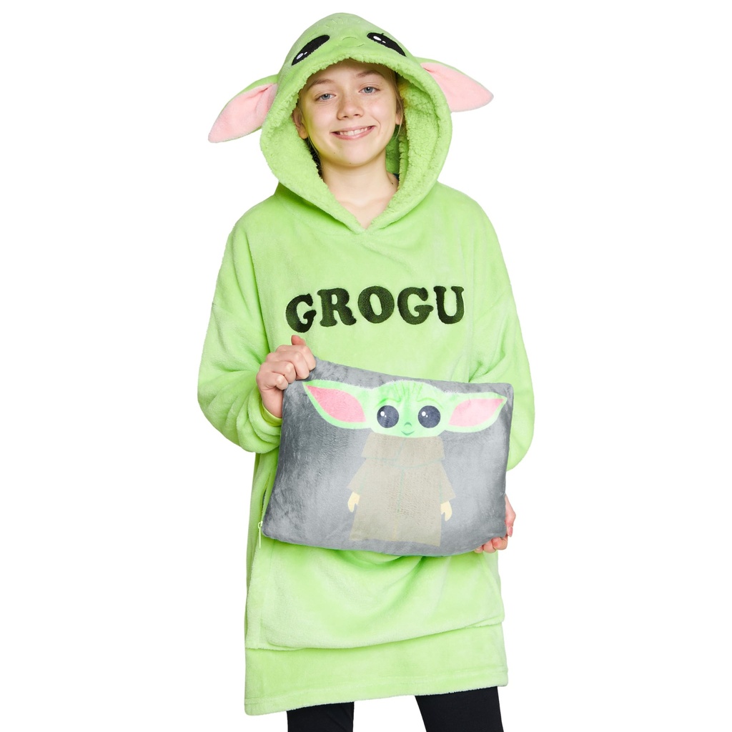Disney Stitch Girls Teenagers Fleece Hoodie - Hoodie Blanket 2 in 1 Oversized One Size Girl
