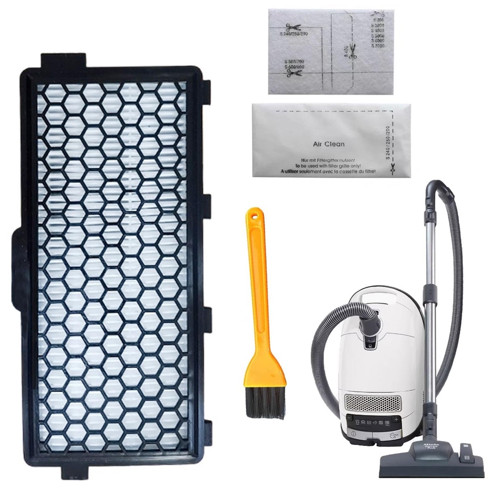 Parthan Reusable Vacuum Cleaner Filter Compatible with Model S4, S5, S6, S8, S4000, S5000,
