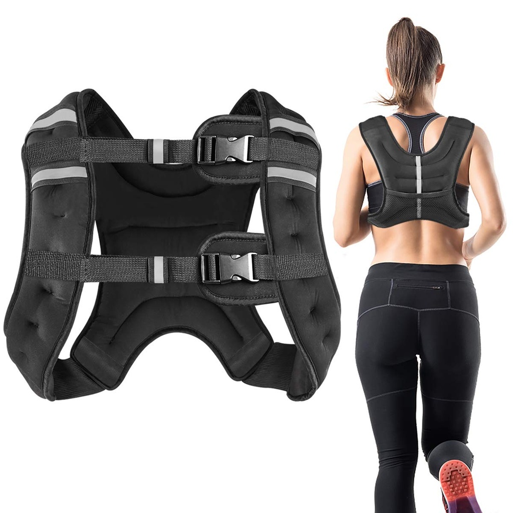 Weighted Vest 2kg 5kg 10kg Weight Vest, Weighted Vests for Men Women for Running Training W