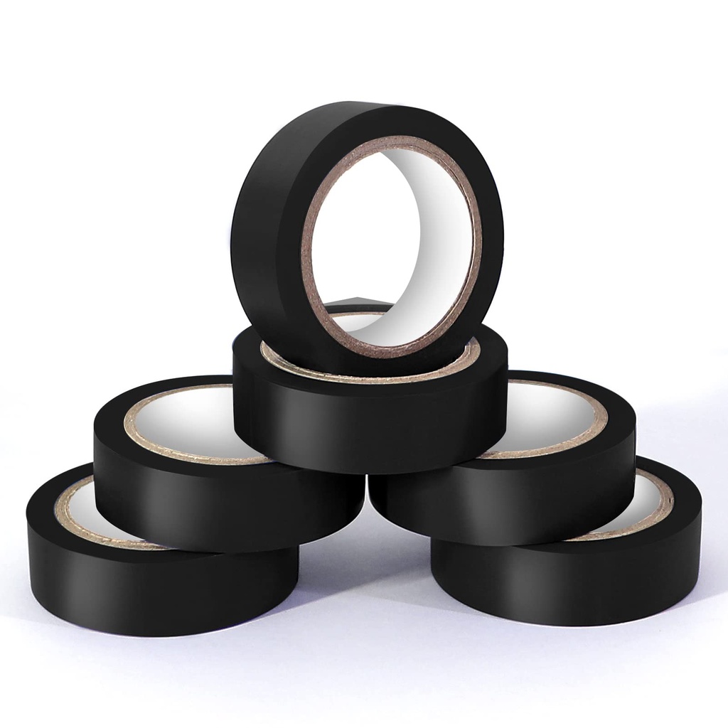 ALBOYI Multi Coloured Electrical Tape, Waterproof Insulation Tape PVC Electrical Insulating
