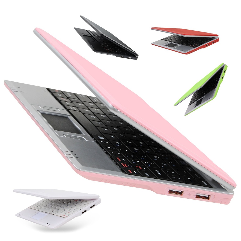 Bigmachine 7 Inch Portable Lightweight Mini Computer Laptop PC Netbook for kids Android 12