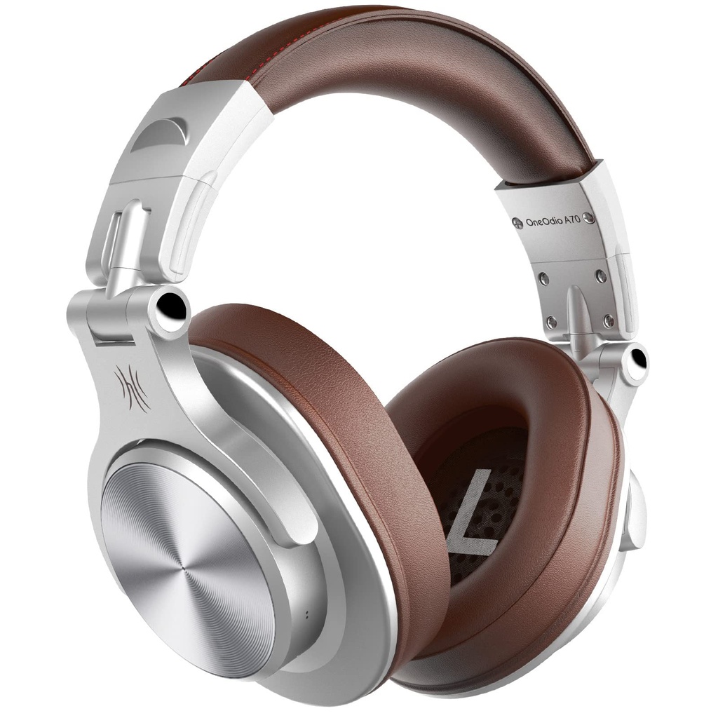 OneOdio A70 Over Ear Bluetooth Headphones, Foldable Wireless and Wired Headset with Microph