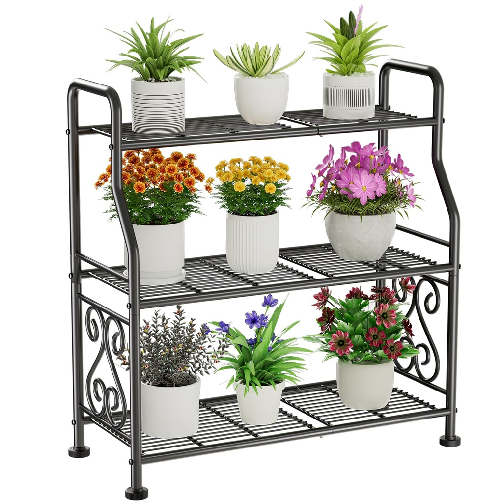 Jowkou Plant Stand with Grow Lights | Plant Stands, Plant Shelf, Flower Stand, Greenhouse S