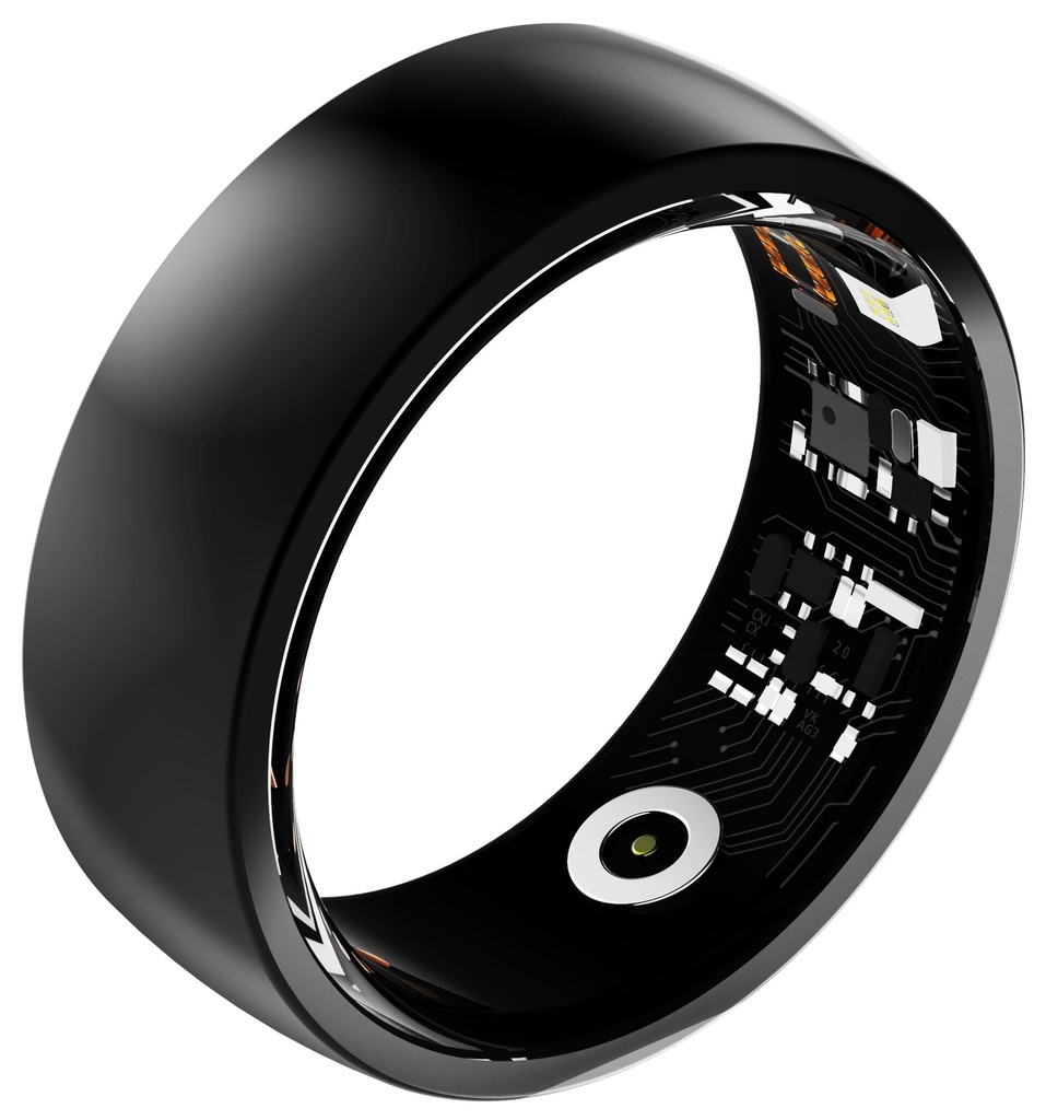 Smart Fitness Ring for Men & Women - Heart Rate & Blood Oxygen Monitor, Sleep Tracker, Waterproof