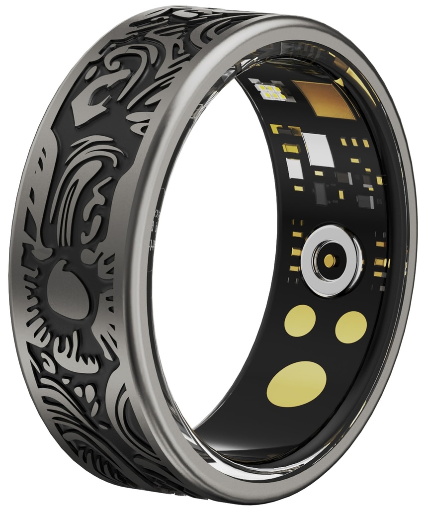 FindTime Smart Ring Heart Rate Monitor Sleep Blood Pressure Monitor Blood Oxygen Counter 