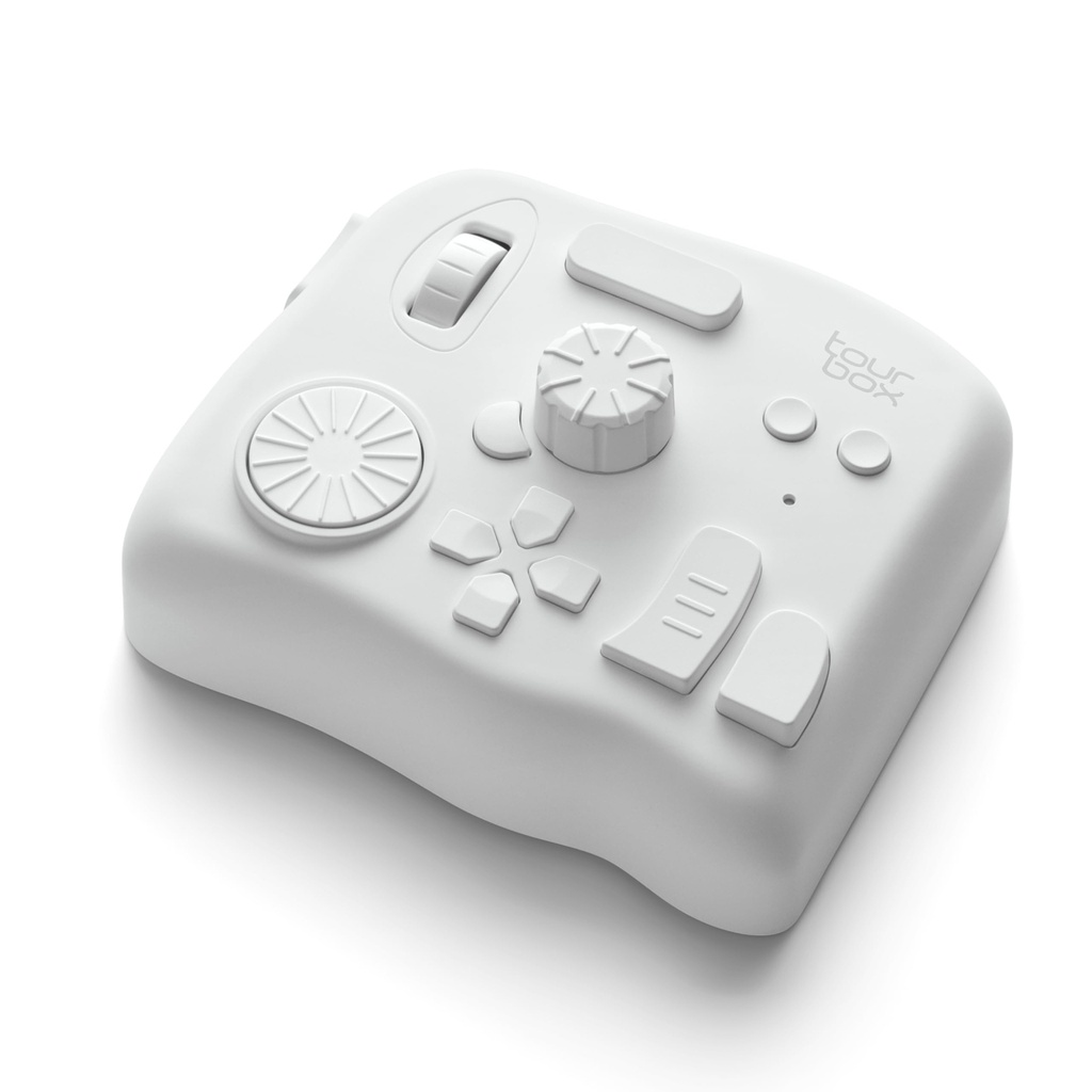 TOUR BOX Elite - Bluetooth Controller for Video Editing Photo Color Grading, Speed Editor 