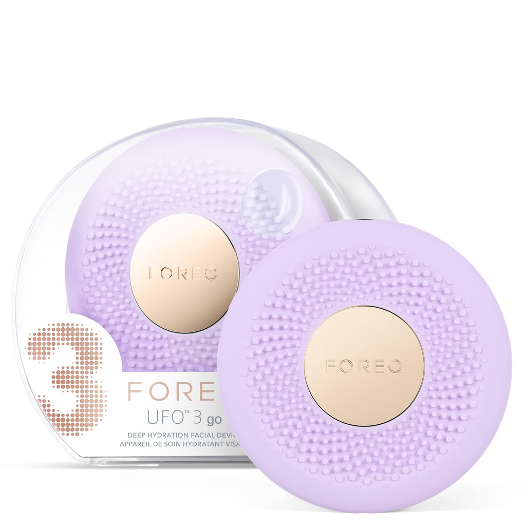FOREO UFO 3 go Travel-friendly Face Mask Skincare Device, Face Moisturiser, Anti-Aging Skin