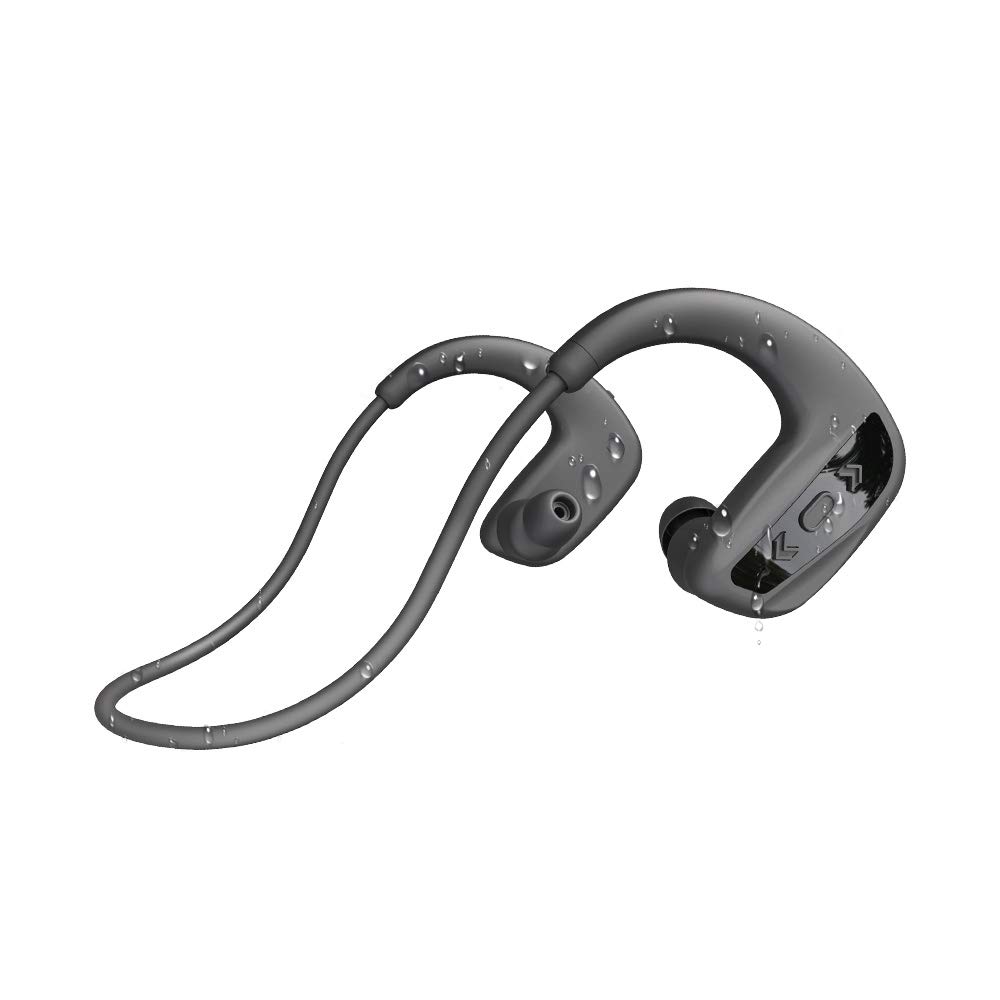 CYBORIS Swimming Headphones Wireless Bluetooth 5.0 Earphones IPX8 Waterproof Earbuds