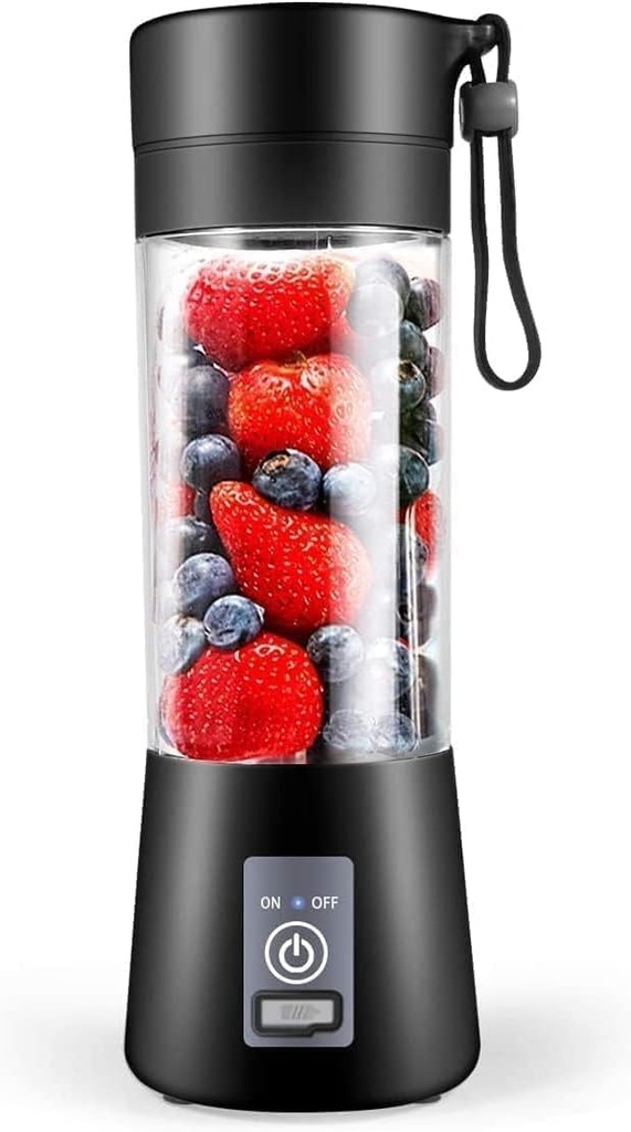 Portable Blender, Personal Blender USB Rechargeable, for Shakes and Smoothies