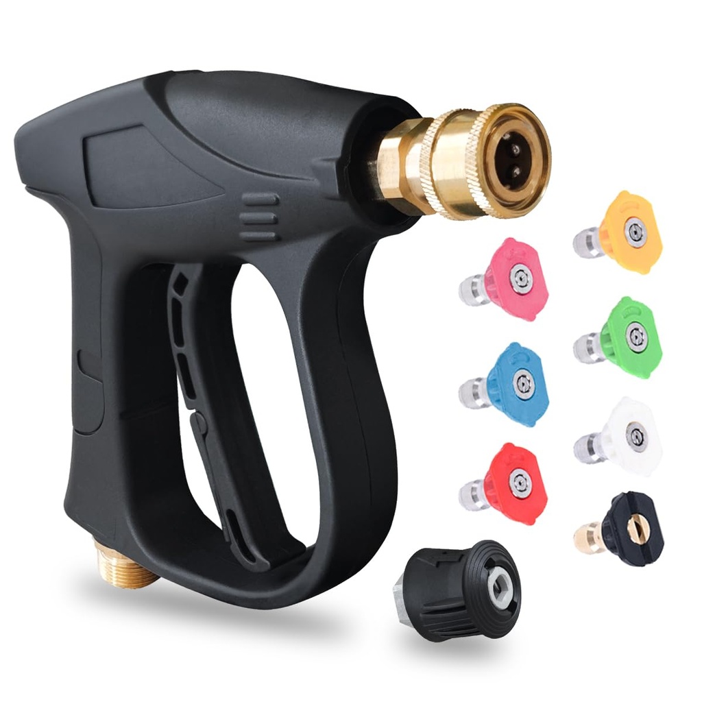 SHUOMAO Pressure Washer Gun for Karcher K2-K7 Hose,4350 PSI High Pressure Washer Gun with 7