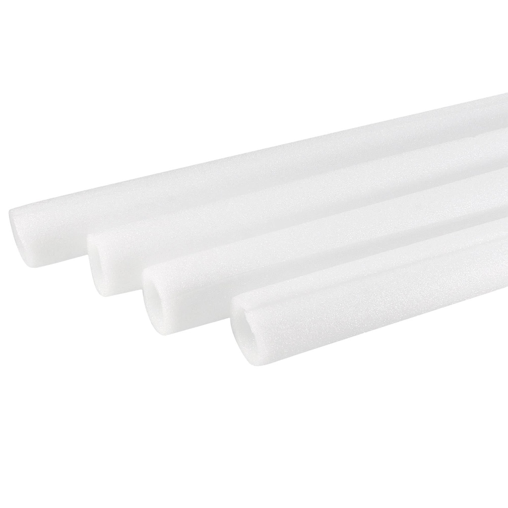 sourcing map Foam Tube Sponge Protective Sleeve Heat Preservation 1000mm/3.28ft Length 25mm