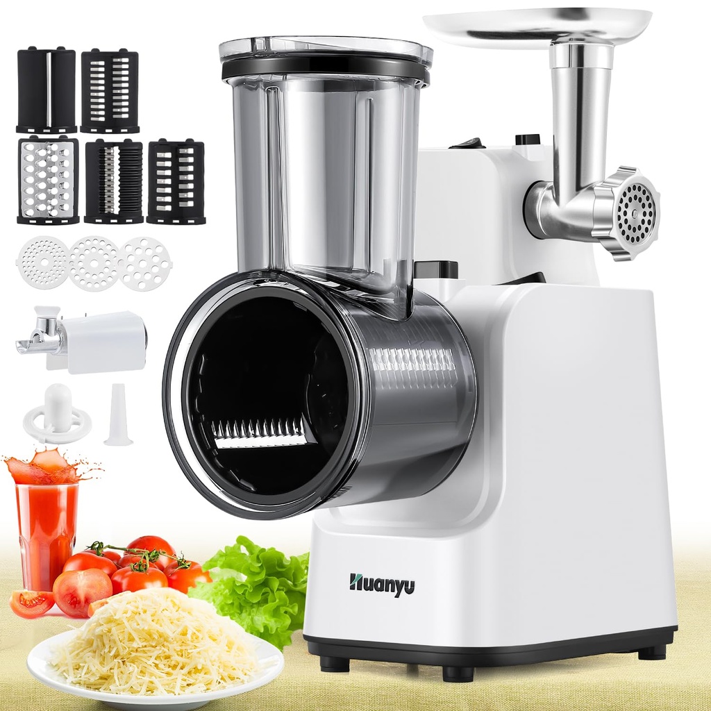 Huanyu Electric Cheese Grater (White)