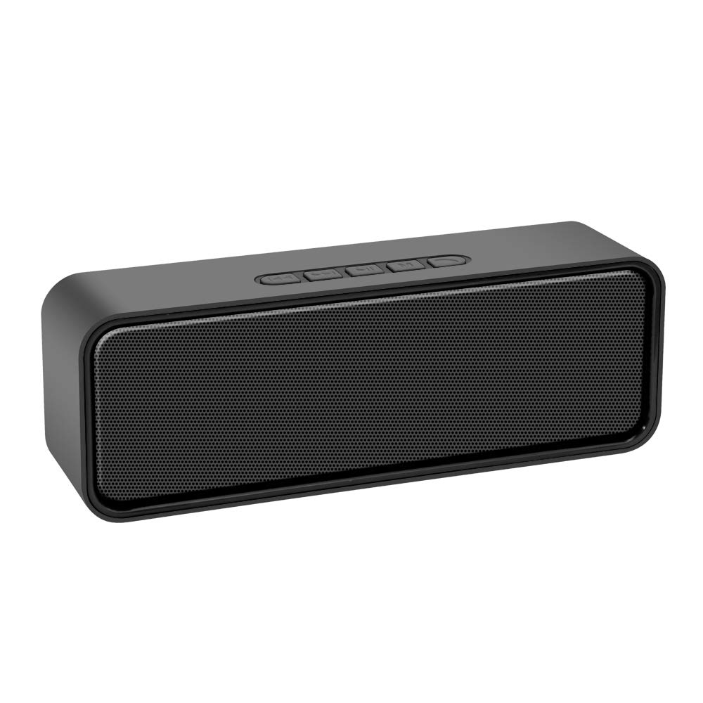Kolaura Portable Wireless Speaker, Bluetooth 5.0 Speaker with 3D Stereo HiFi Bass, 1500mAh