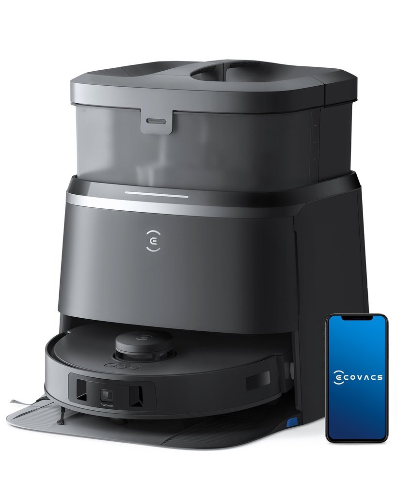 ECOVACS DEEBOT T30 OMNI Robot Vacuum Cleaner with Mini Station, TruEdge - Adaptive Edge