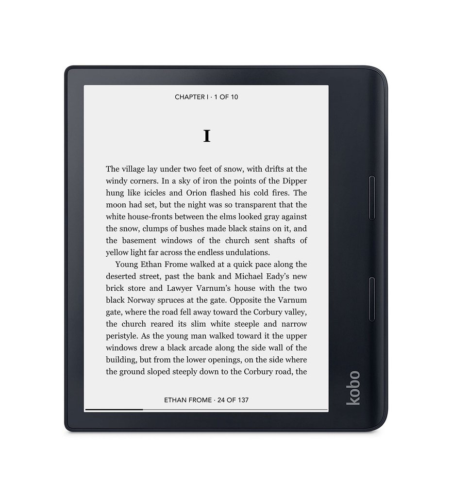 Kobo Sage | eReader | HD Glare Free Touchscreen | Waterproof | Adjustable Brightness