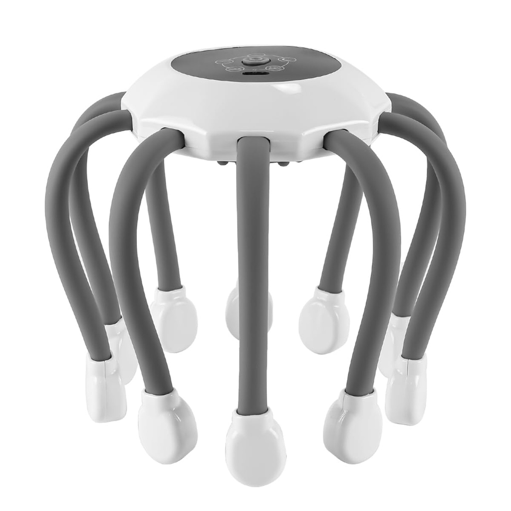 WANGCL Electric Scalp Massager Head Massager 10 Massage Nodes 5 Modes Portable Wireless Hea