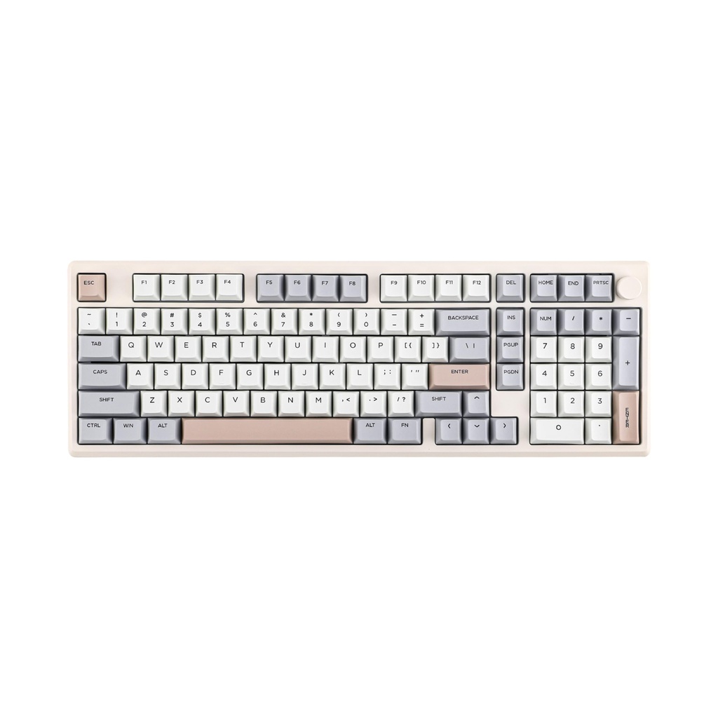 EPOMAKER Galaxy100 QMK/VIA Gaming Keyboard with 8000mAh battery, 1800 Aluminum Mechanical 