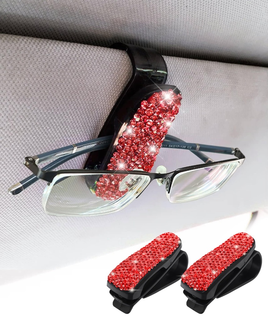 Flaconi Sunglasses Holder for Car,Sunglasses Clip for Car Visor,Sunglasses Holder Car,Car