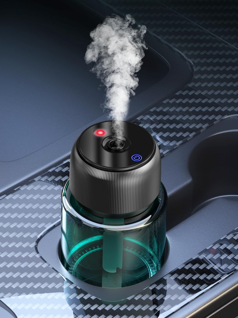 Smart Car Air Freshener Diffuser with 160ml Ocean Scent, Lasts 9Ã¢Â€Â“12 Months, Auto On/Off