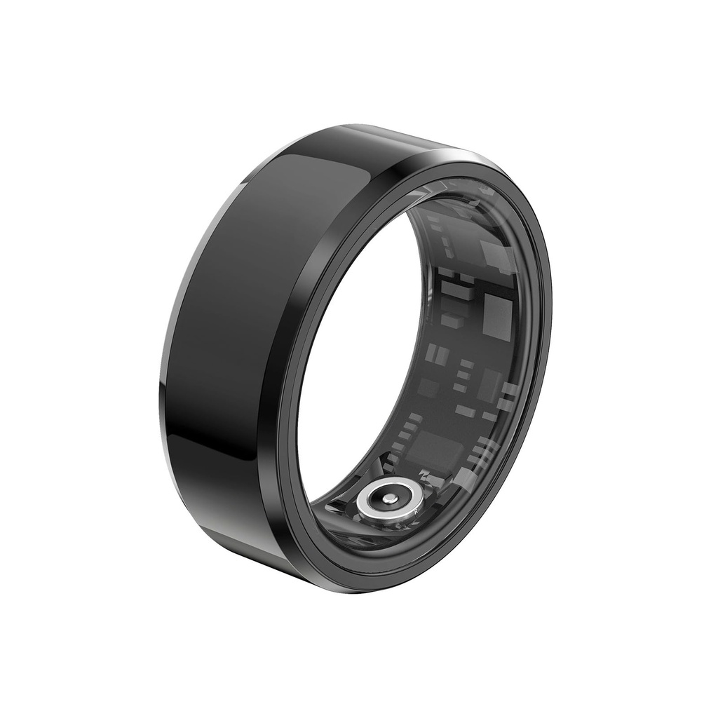 Cuifati Smart Ring Health Tracker, Sleep Quality Monitor Fitness Step Counting Ring with Ch