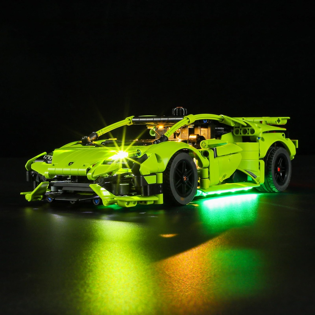 BRIKSMAX Light Kit for LEGO Technic Lamborghini Car - Innovative Led Lighting Compatible wi