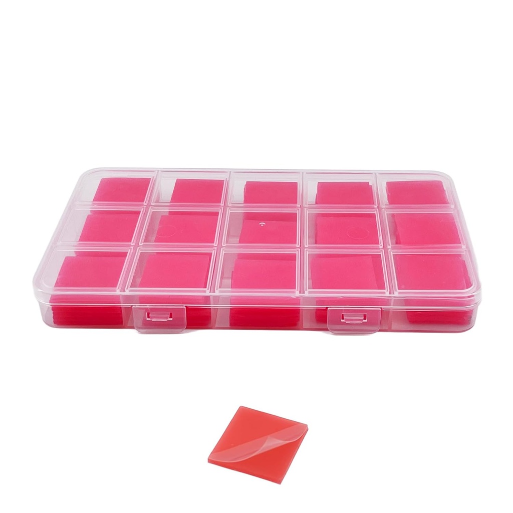LIRUNQIU Diamond Painting Glue Wax with Storage Box, 105 Pcs High-Strength Wax Clay for 5D