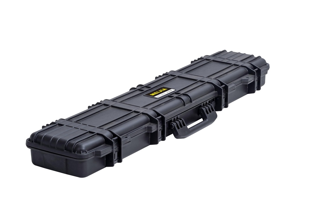 MEIJIA Portable Waterproof All Weather Hard Rifle Case,Soft Handle Grip,Customizable Fit