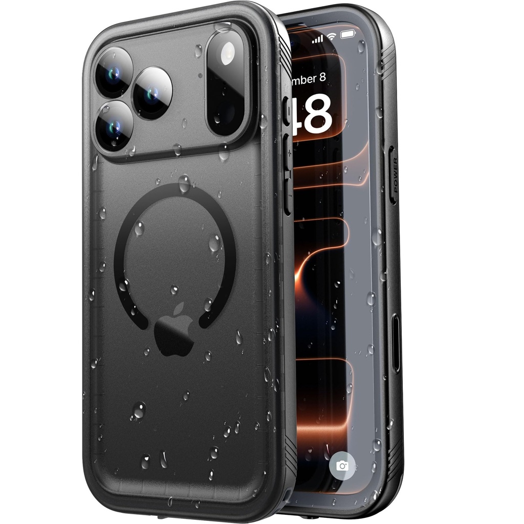 SPORTLINK Magnetic for iPhone 17 Pro Max Case Compatible with MagSafe - Waterproof Military