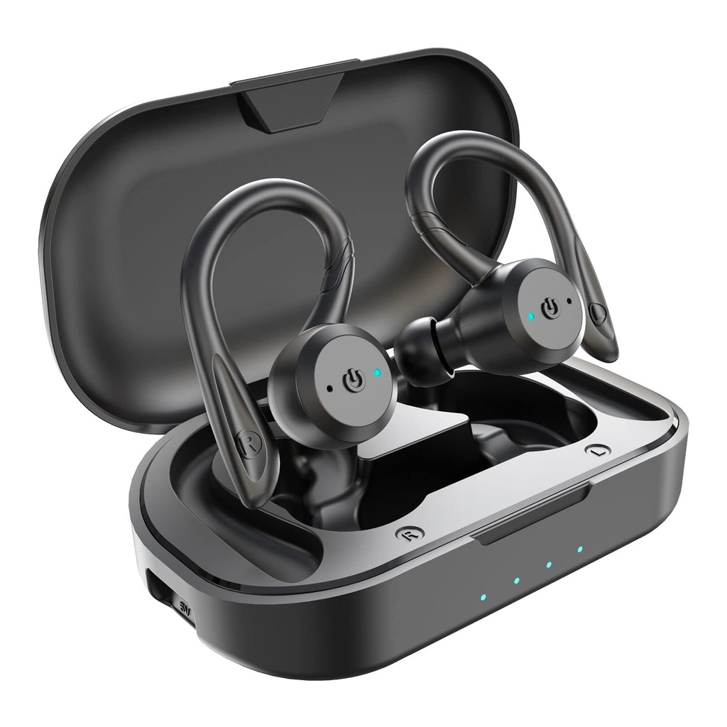 APEKX Bluetooth Headphones True Wireless Earbuds with Charging Case IPX7 Waterproof Stereo