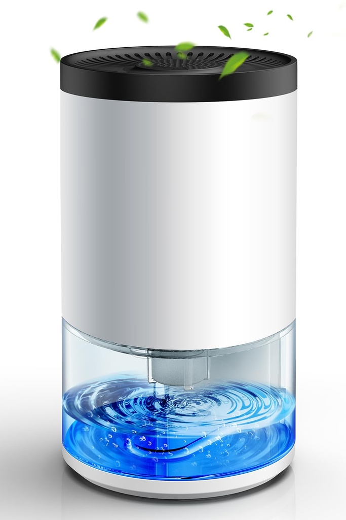 Dehumidifiers for Home, Portable Mini Dehumidifiers for Bedroom, 1000ml Small Electric Dehu