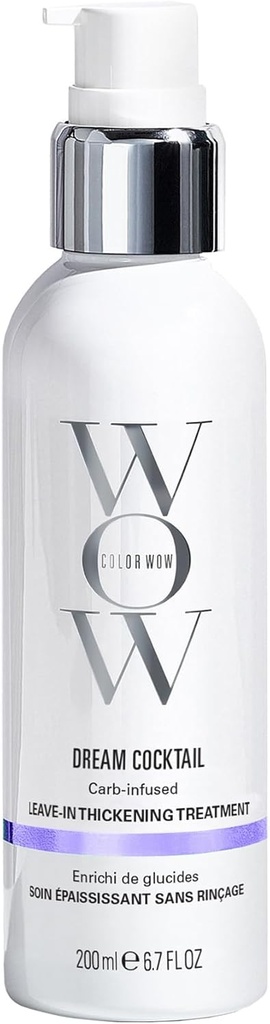 COLOR WOW Dream Cocktail Carb-Infused – Leave-In Thickening Treatment for Fine Hair