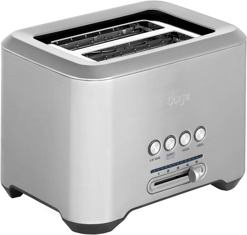 Sage - The 'A Bit More' Toaster 2 Slice with Wide Slots
