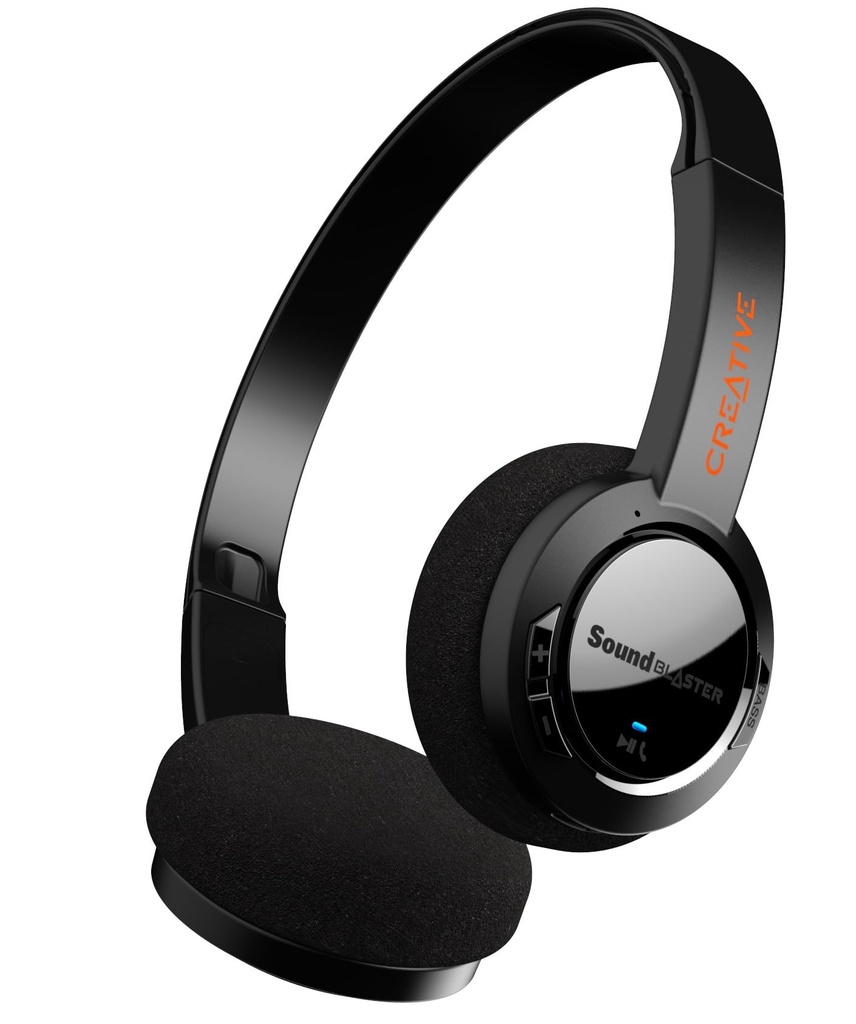 Sound Blaster JAM V2 On-Ear Lightweight Bluetooth 5.0 Wireless Headphones