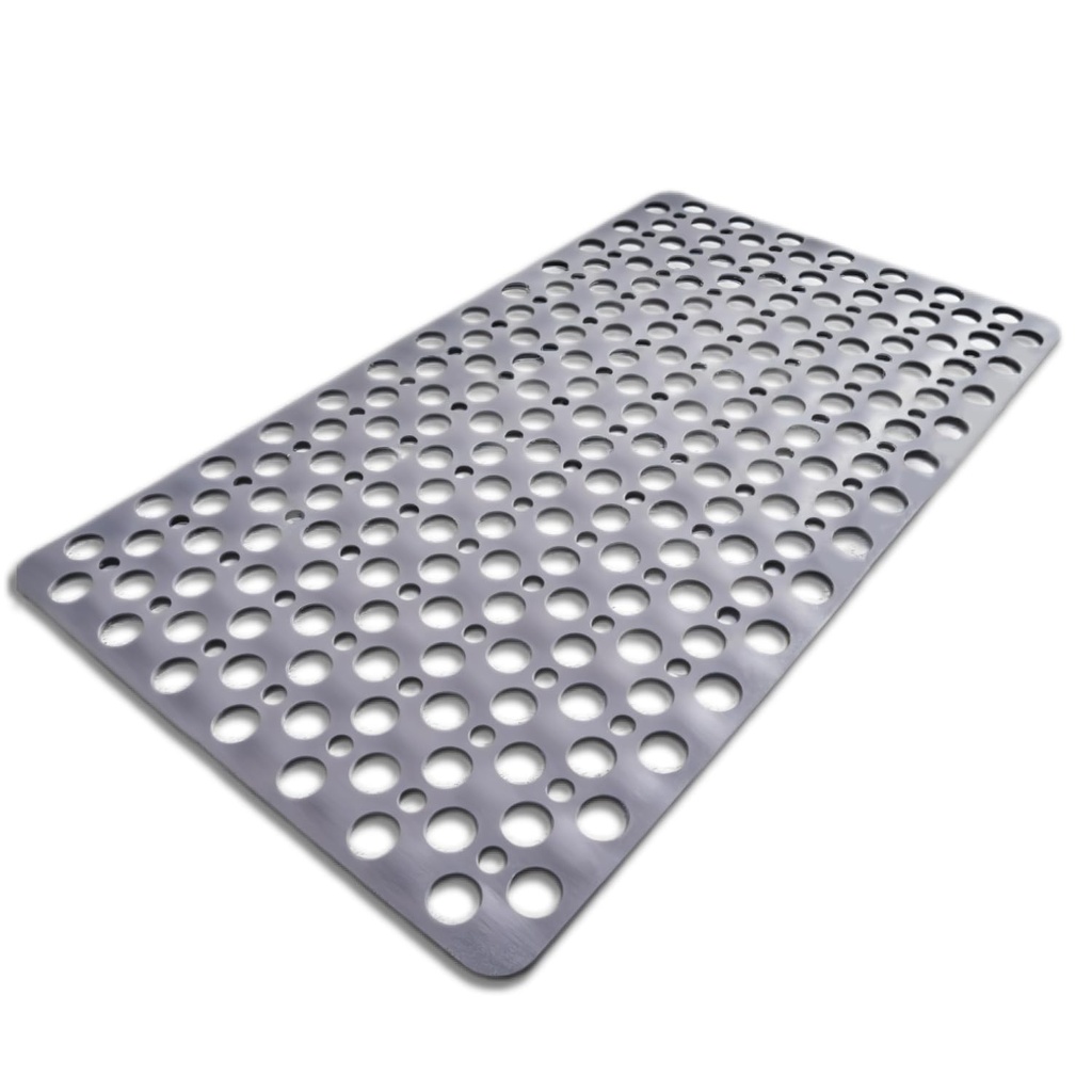 Job Lot of 14 x Non-Slip Shower Mat with Drainage Holes and Suction Cups, Rubber Bath Mat for Safety and Comfort
