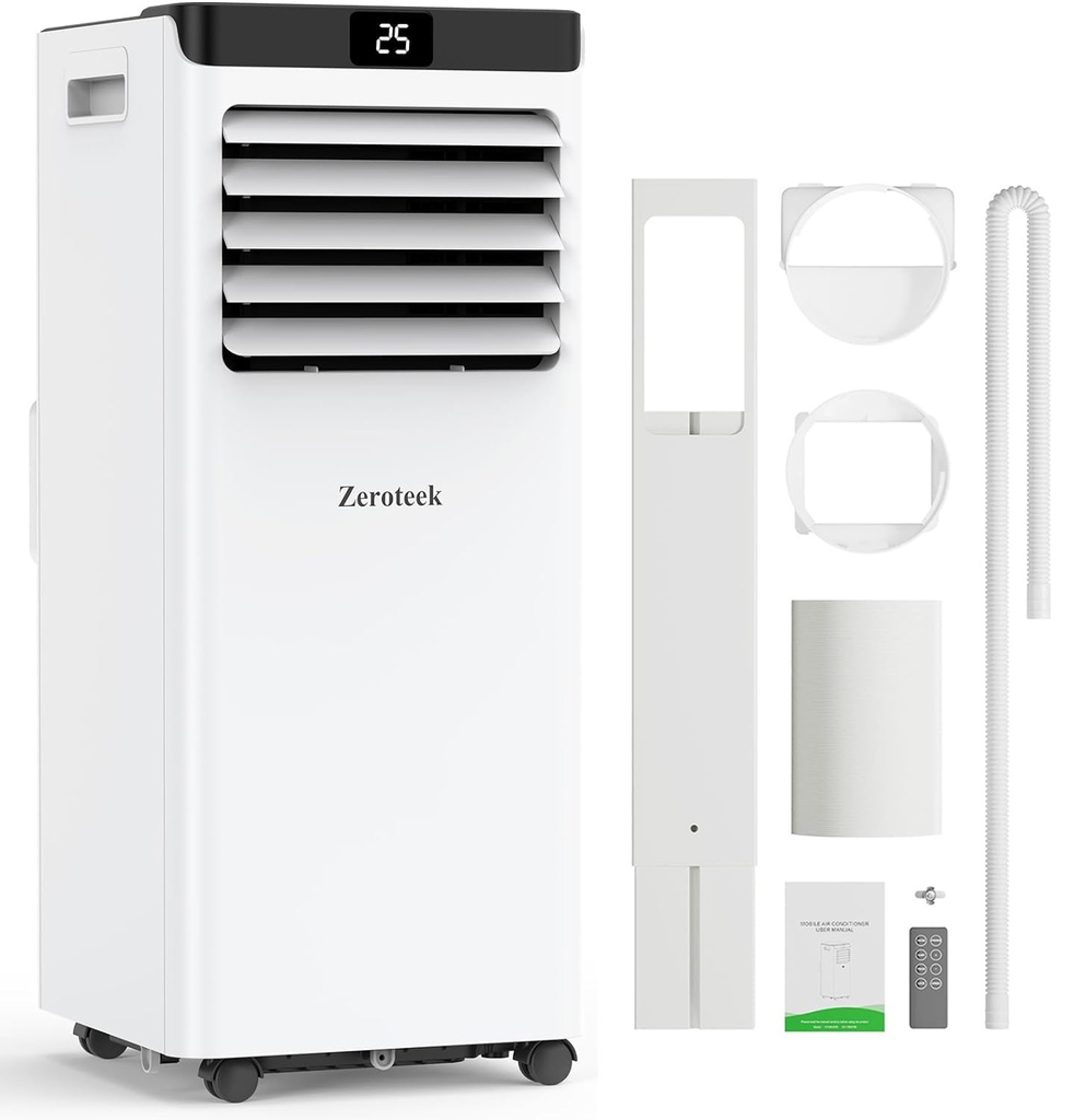 Portable Air Conditioning Unit 9000 BTU,2024 Upgraded Fast Cooling&Energy Efficient Powerful