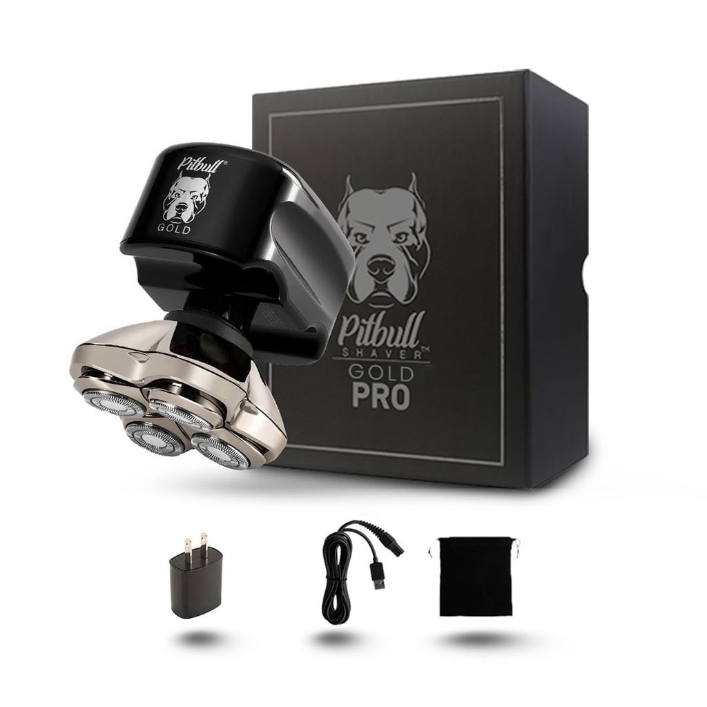 Skull Shaver Pitbull Gold Pro - Head and Face Shaver