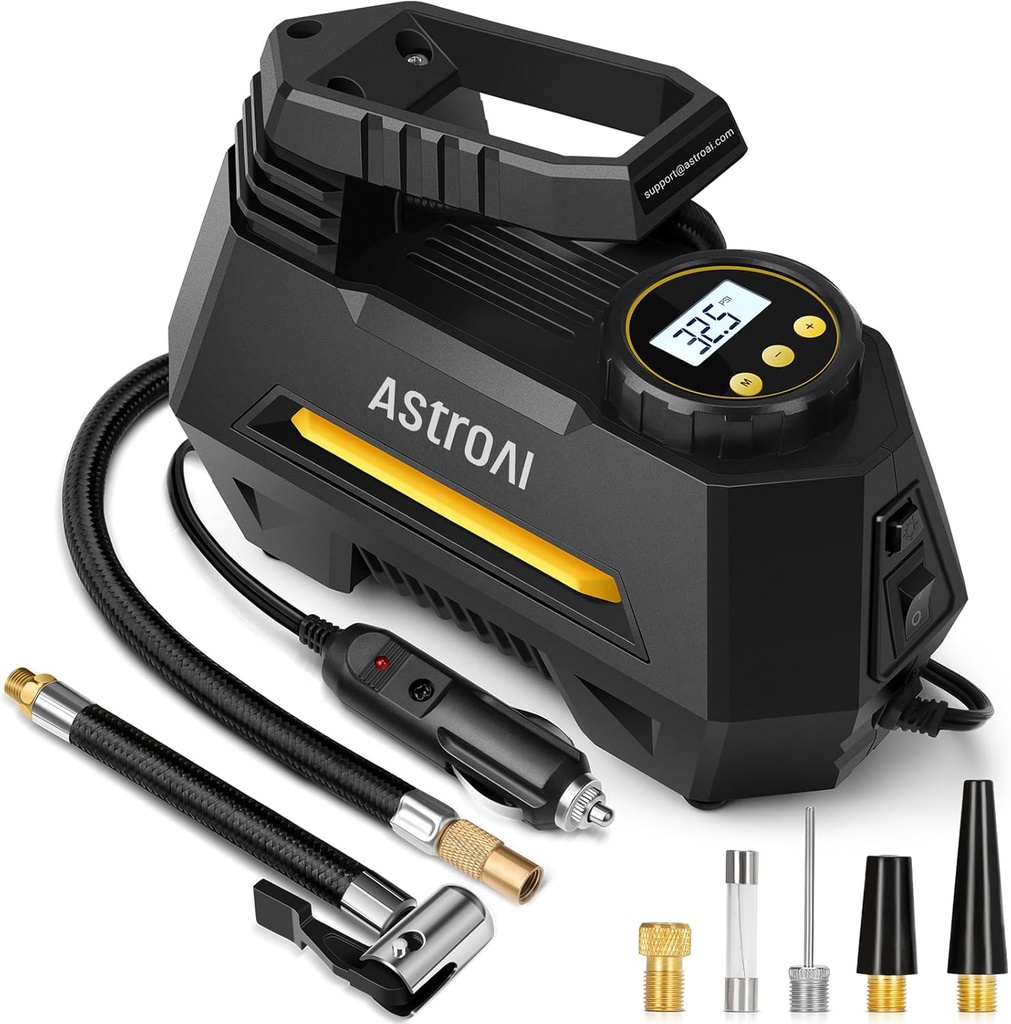 AstroAI Tyre Inflator Air Compressor 12V DC