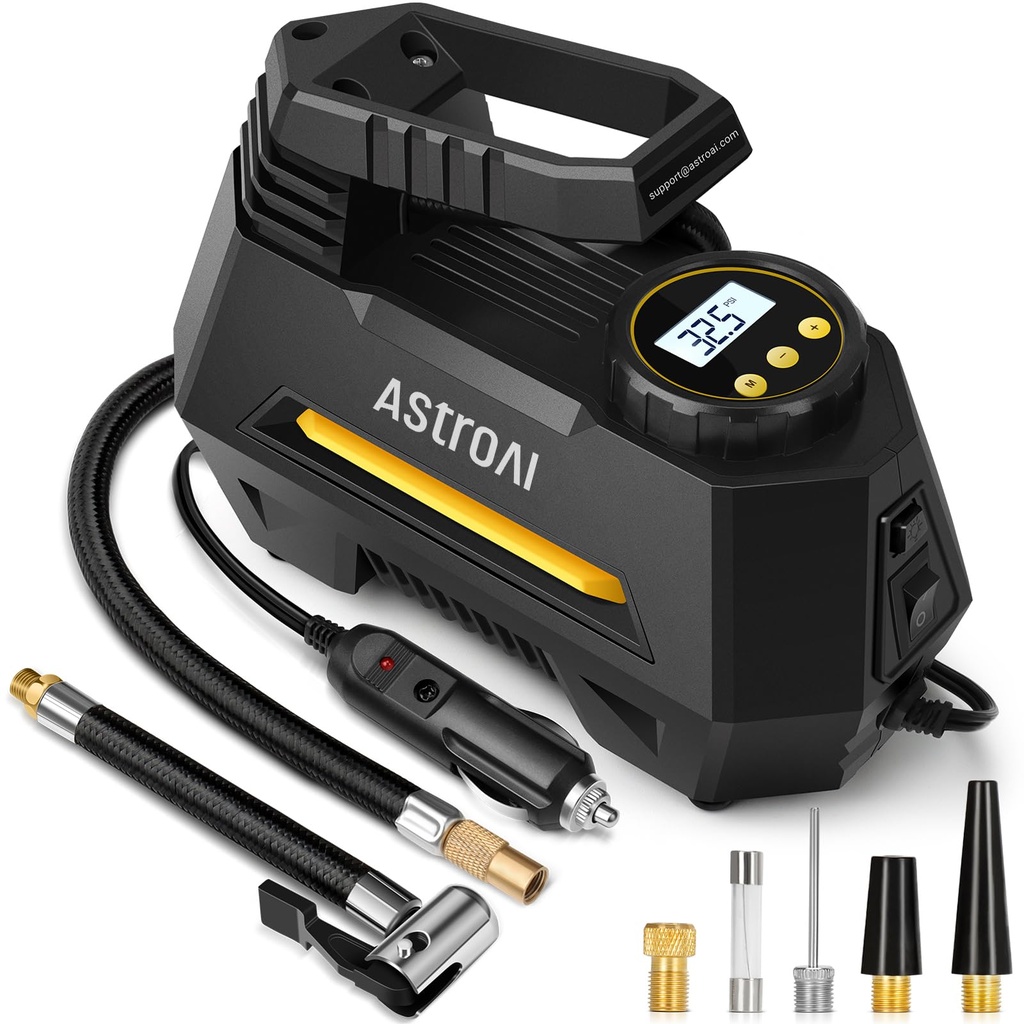 AstroAI Tyre Inflator Air Compressor 12V DC