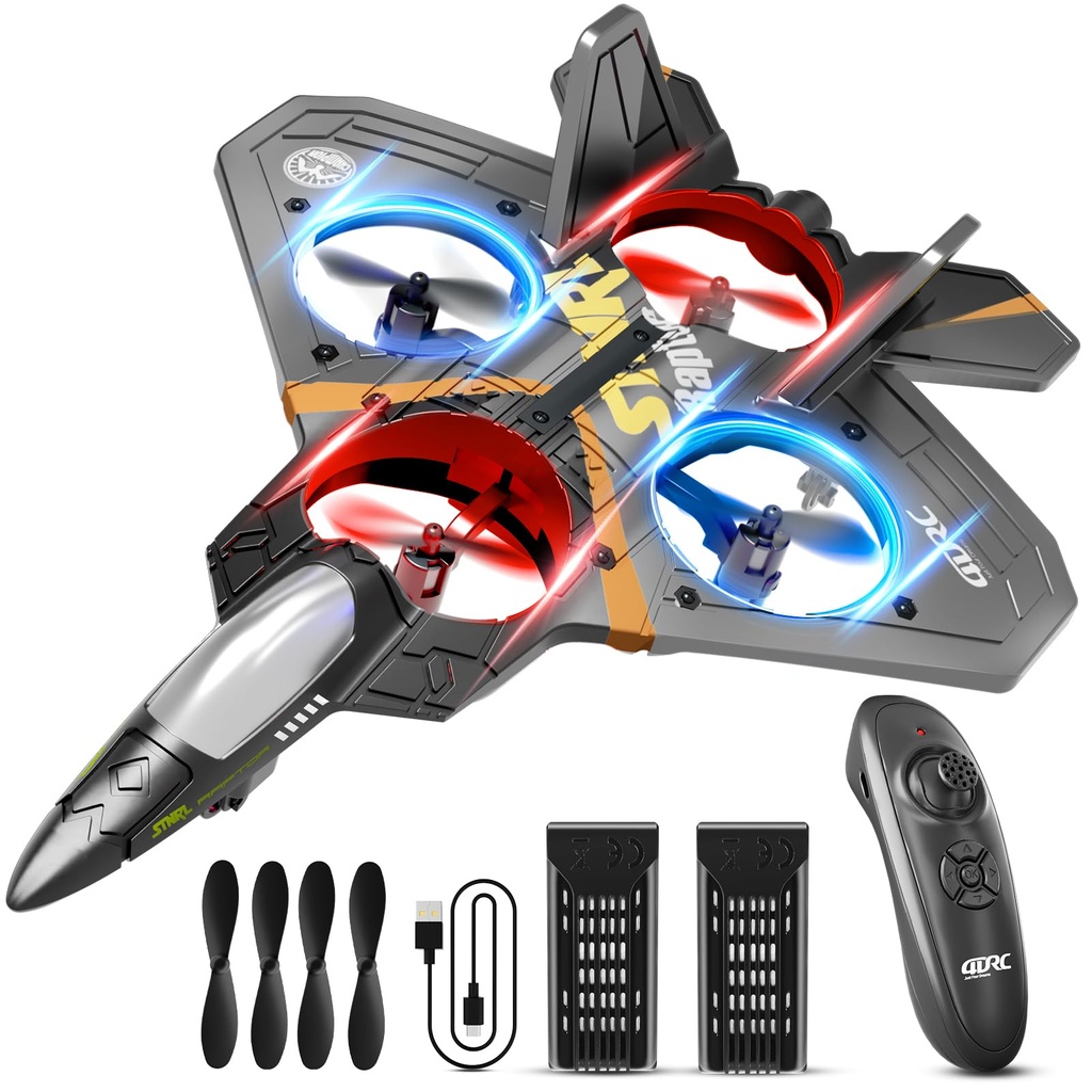 4DRC V17 Remote Control Plane 2.4Ghz Foam RC Airplanes Helicopter Quadcopter for Adults Kid