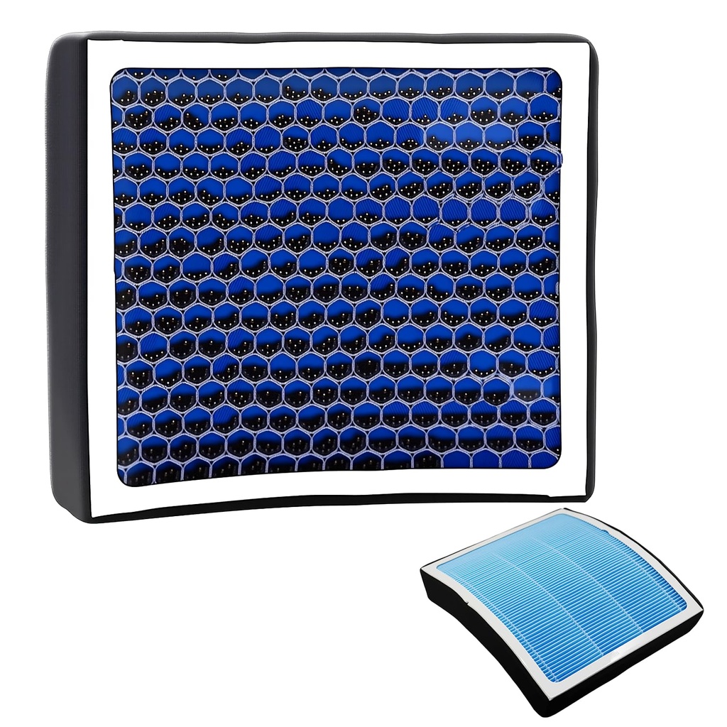 Cyanslen - Cabin Air Filter With Activated Carbon (with Car Scents), Compatible With for BM