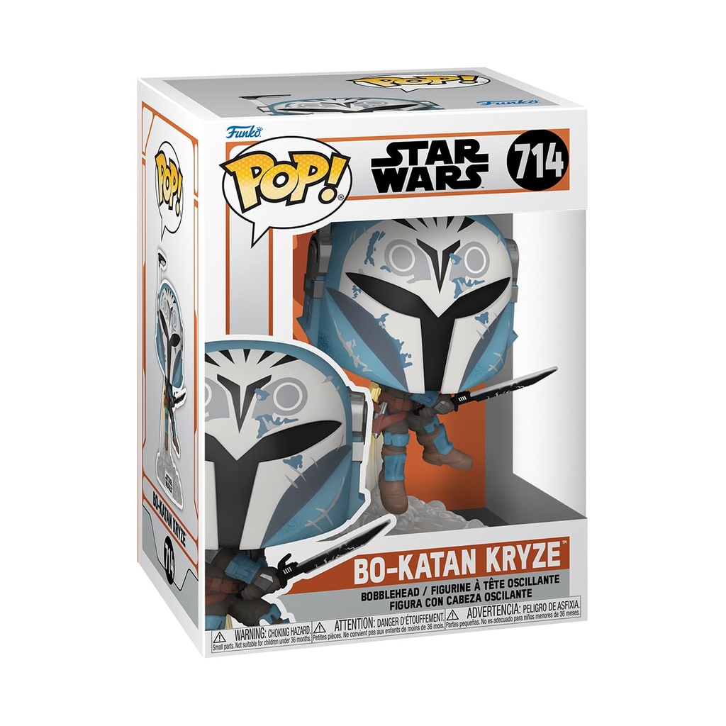 Funko Pop! Star Wars: The Mandalorian - Bo-Katan With Darksaber and Jet Pack 