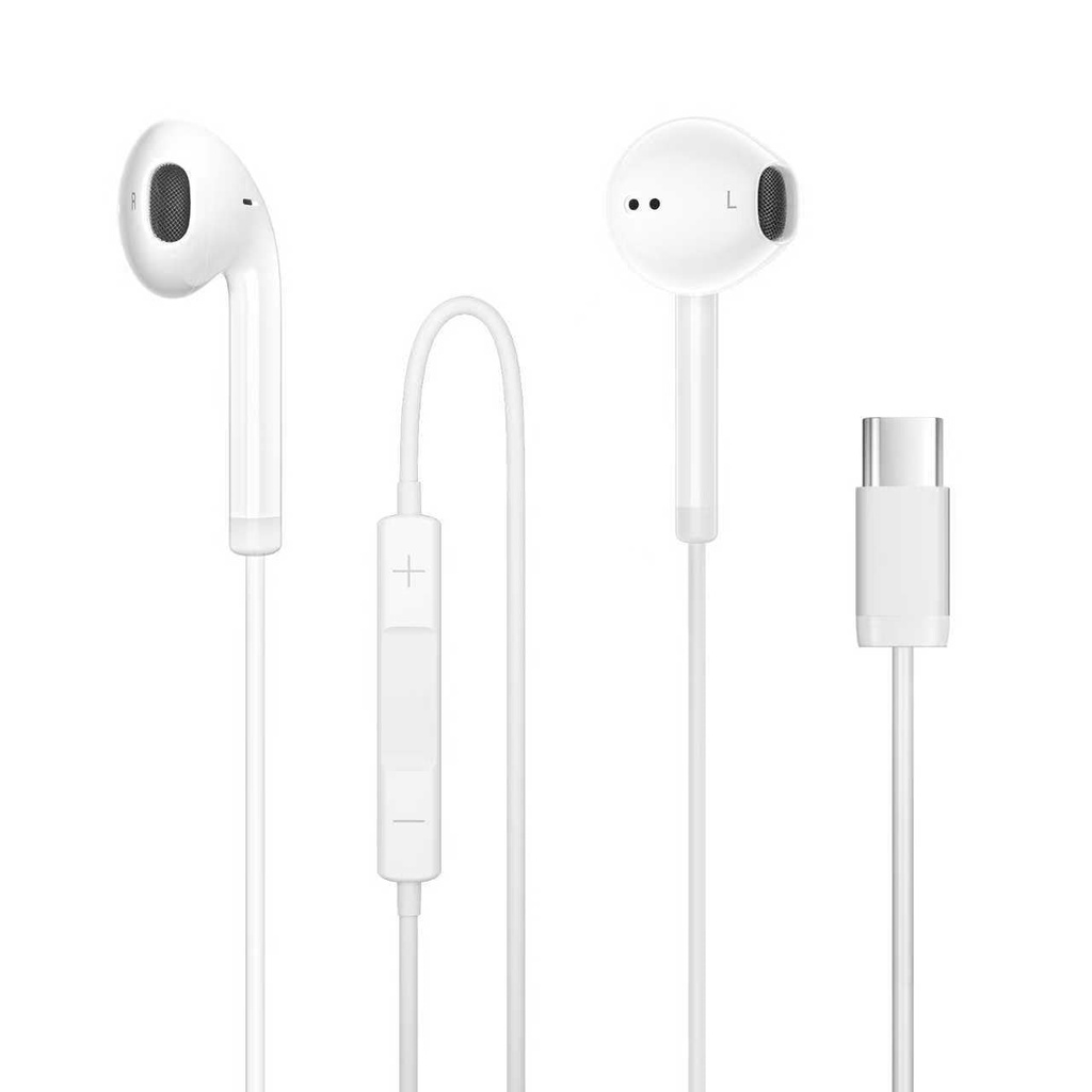 JYCHEYI White USB C Headphones Wired for iPhone 17 16 15 Series, for iPad Pro Air 5/4/Mini 6