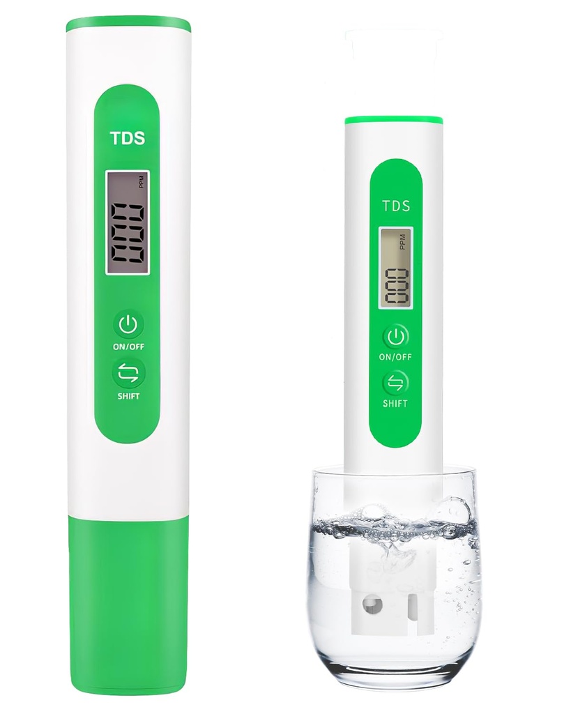 TDS Meter Digital Water Tester LCD Hand Held Digital Test Pen with 0-9990 PPM Measurement R