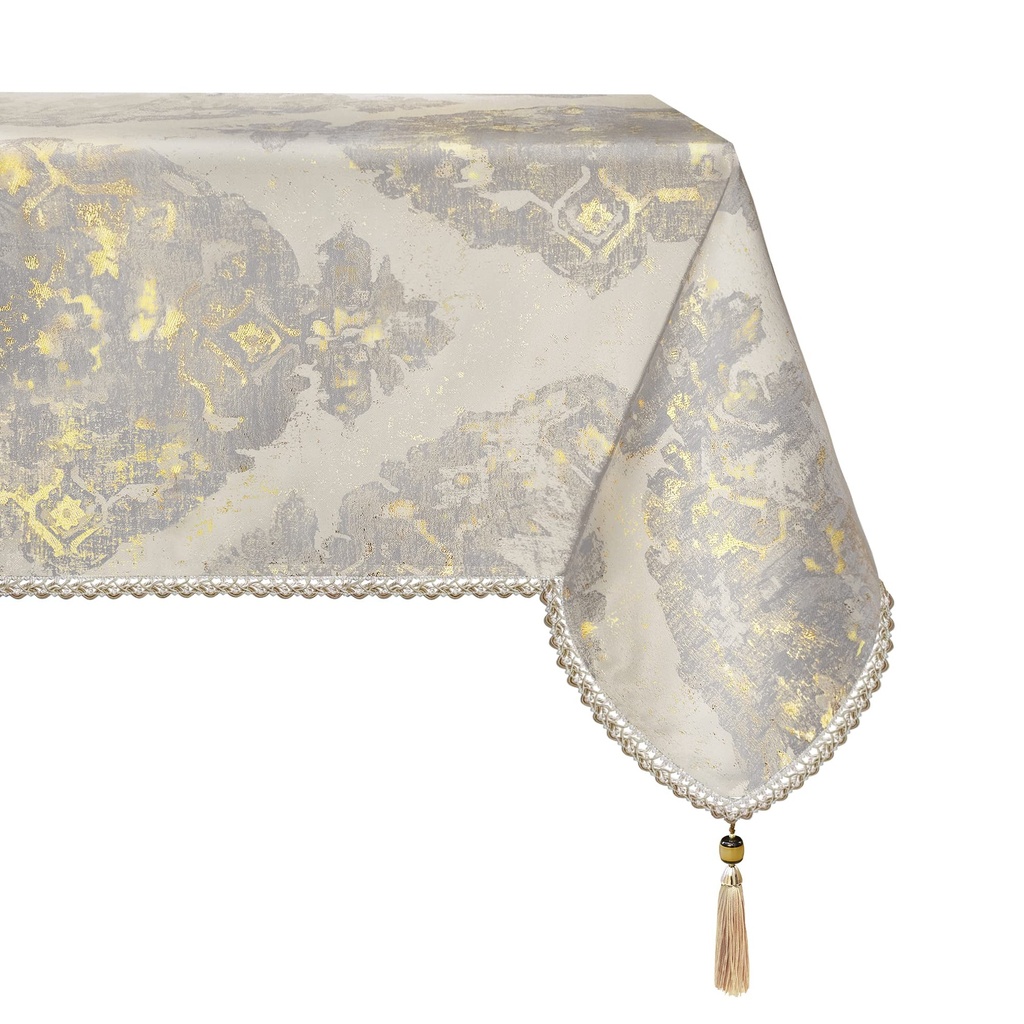 TOPLUXE Table Cloth Tablecloth Rectangle Table Cover for Dining Room/Restaurant Table Decor