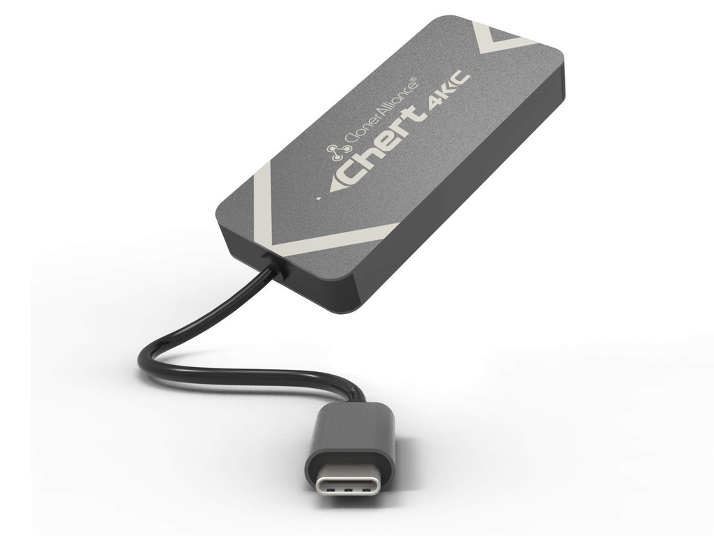 Cloner Chert 4KC, HDMI to USB-C Video Capture Dongle, Ultra Low Latency, Game Consoles 