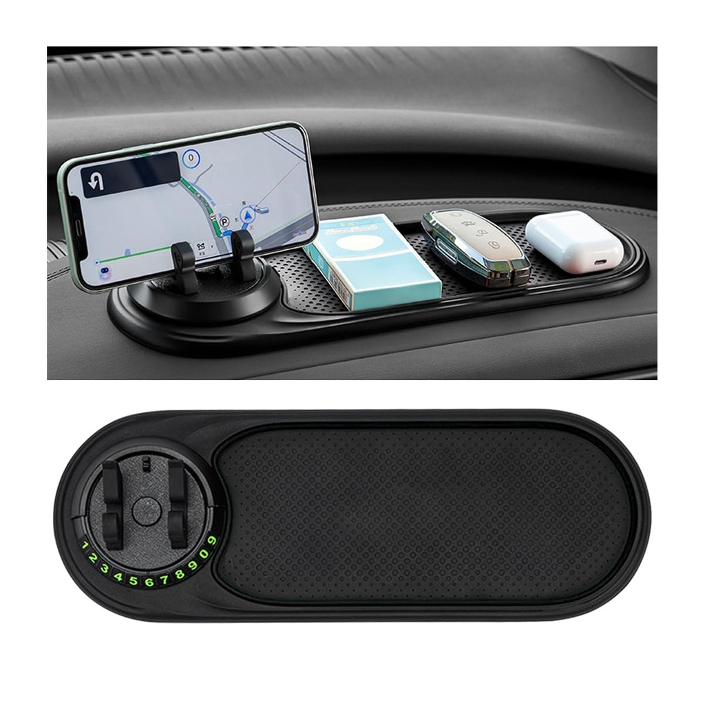 CGEAMDY Car Non-Slip Mat Mobile Phone Holder, Car Non-Slip Mat Dashboard, Non-Slip Multifun