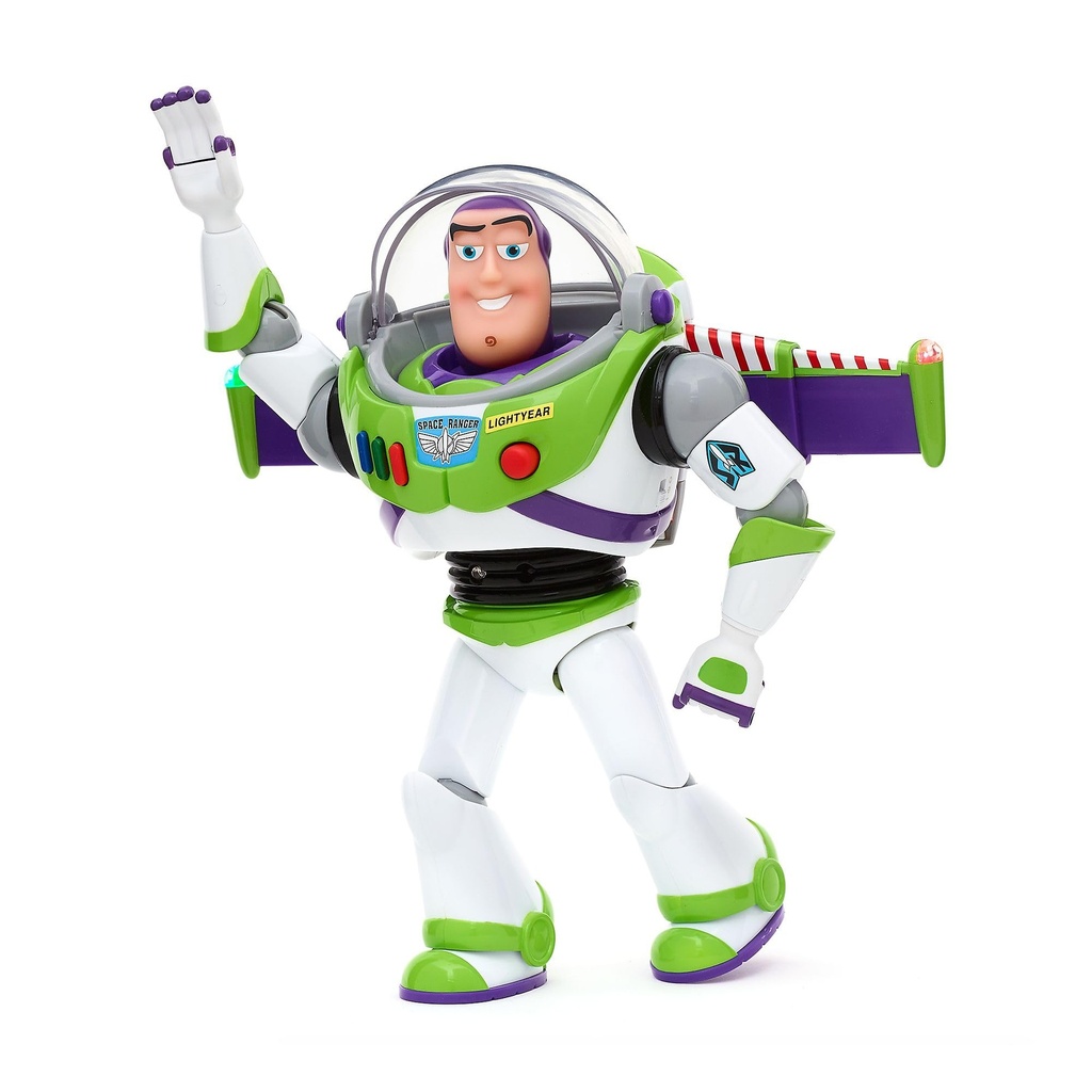 Disney Store Official Buzz Lightyear Interactive Talking Action Figure, Pixar's Toy Story,
