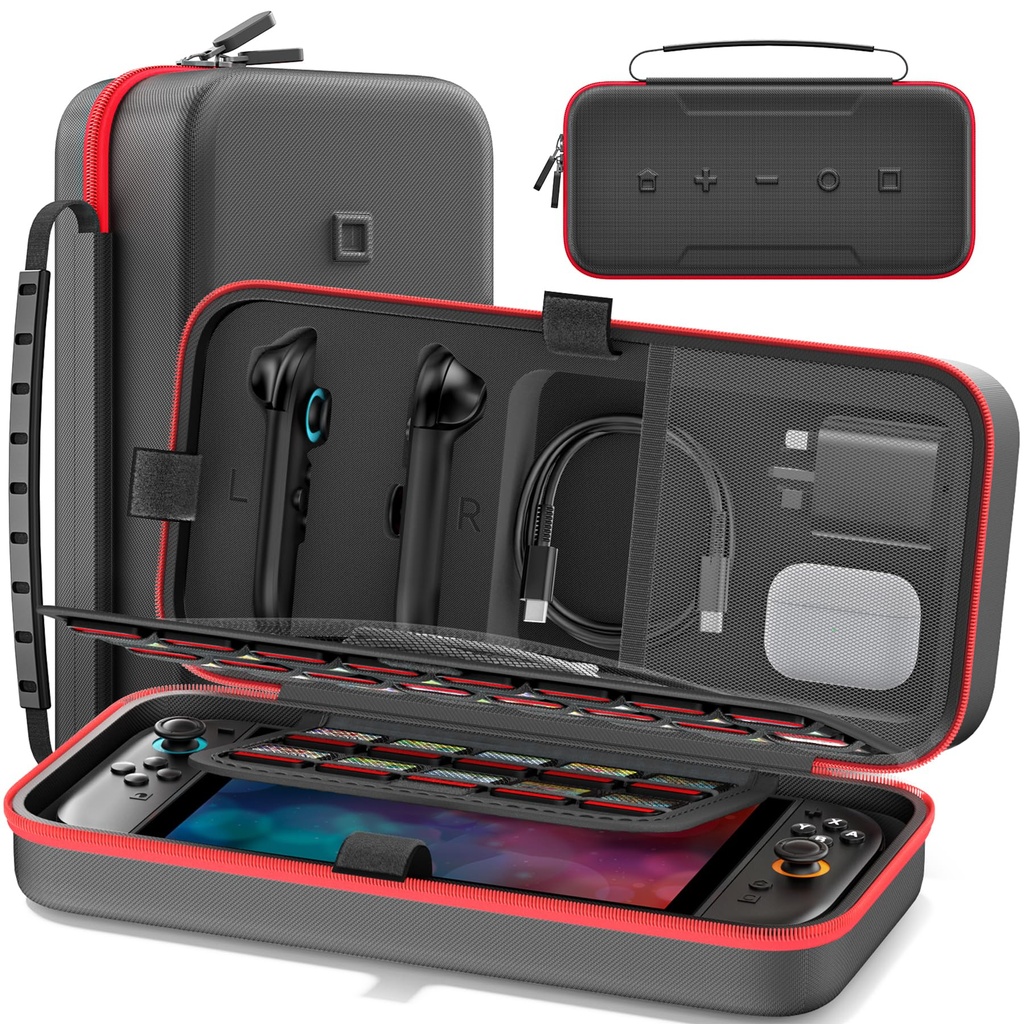 Switch Carrying Case Compatible with Nintendo Switch 2(2025) , Portable Switch 2 Travel Car